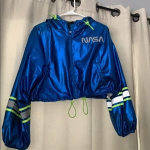 NASA cropped jacket